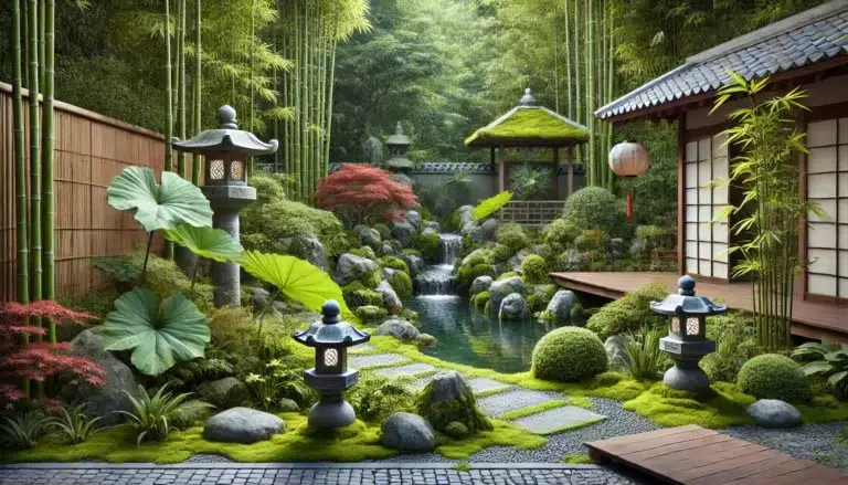 Projetos de Paisagismo para Jardins Pequenos Jardim Japonês