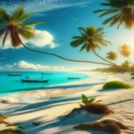 As praias de areia branca de Zanzibar, Tanzânia