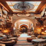 O exótico mercado de artesanato de Marrakech O exótico mercado de artesanato de Marrakech