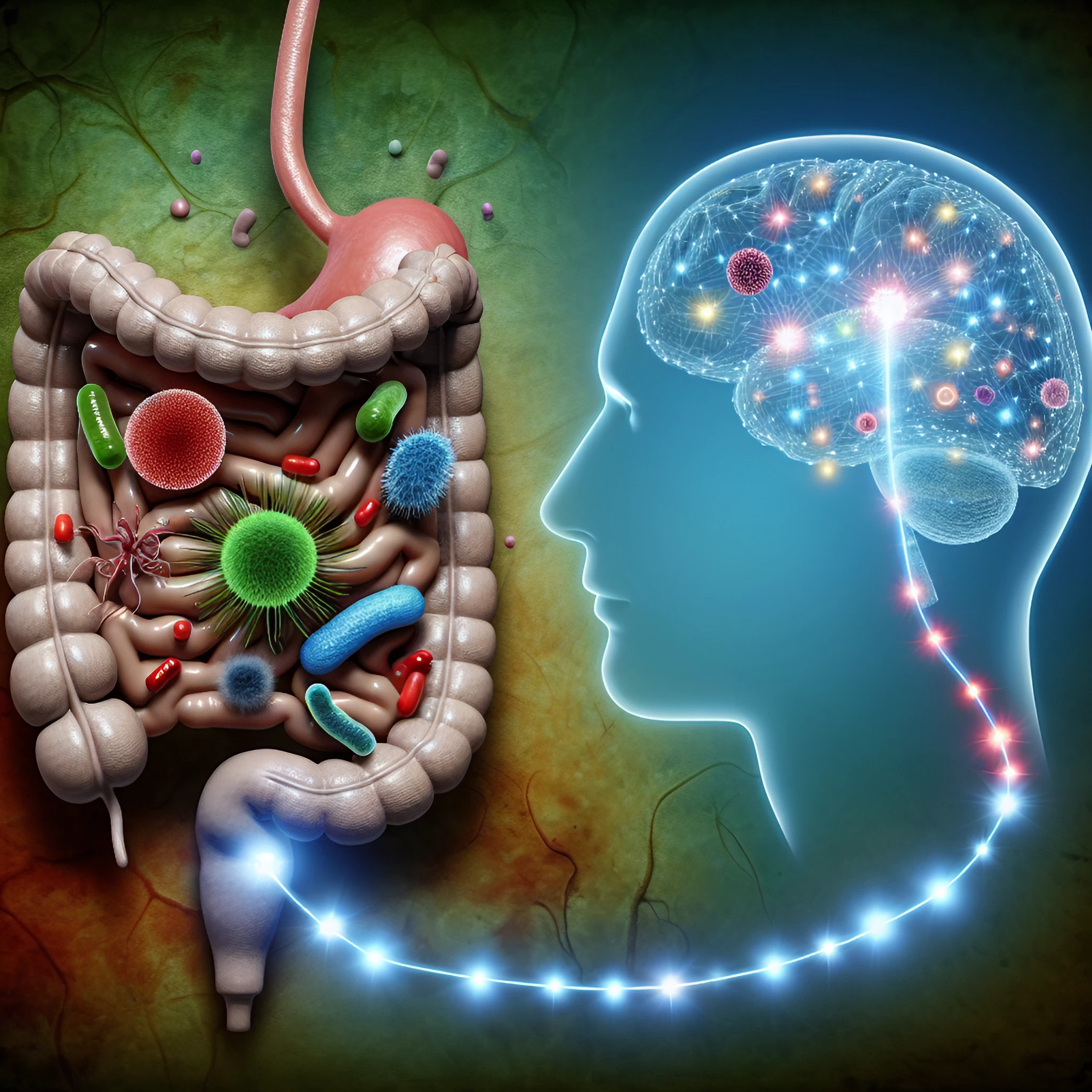 Estudo liga microbiota intestinal à saúde mental