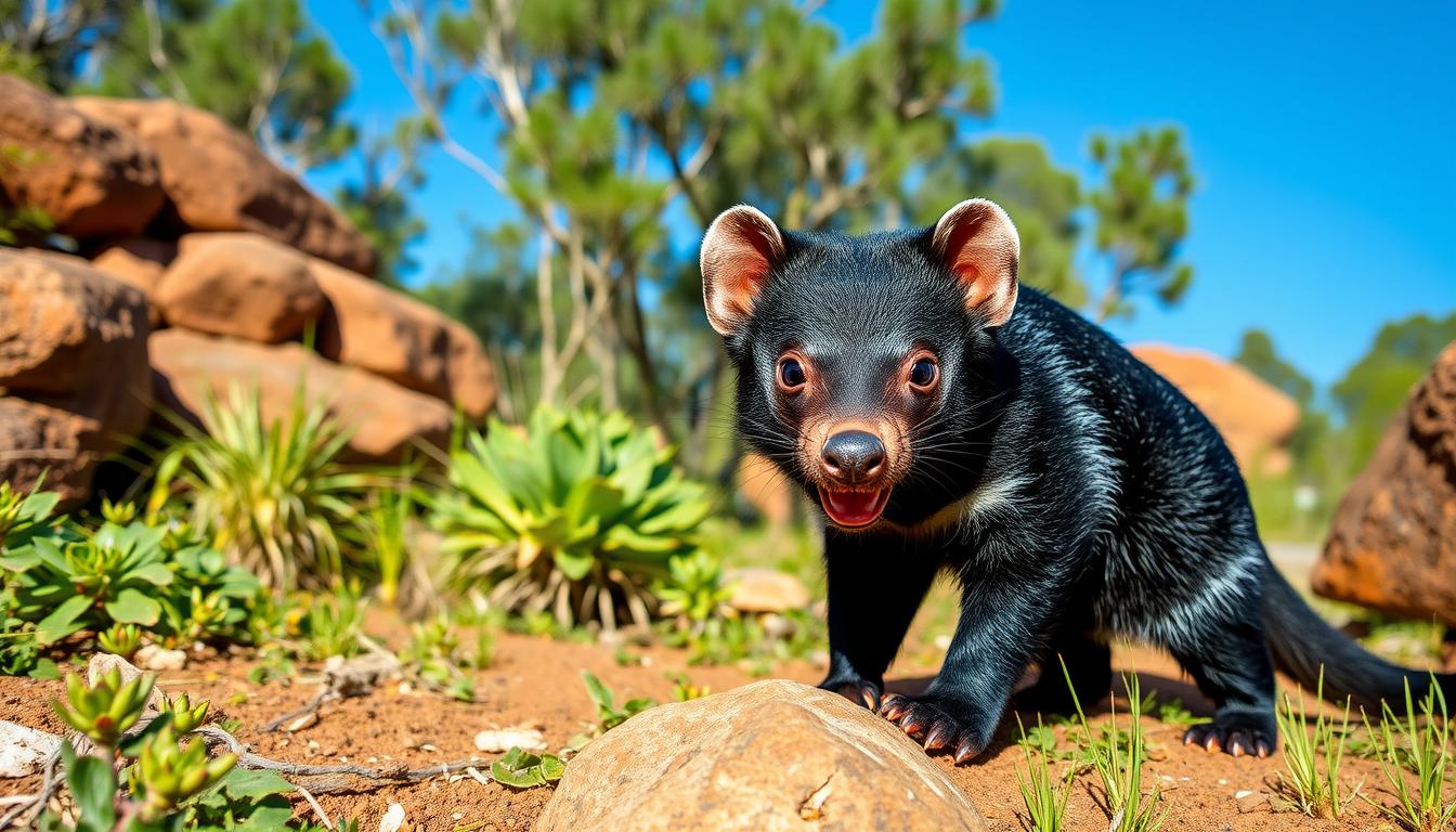 O Diabo da Tasmânia: Marsupial Único da Austrália