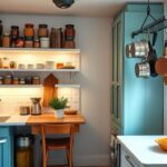 como organizar a cozinha pequena