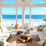 decoração de casas de praia