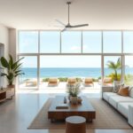 decoração de casas de praia modernas